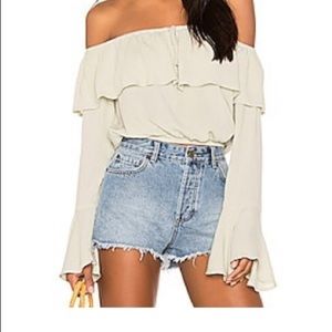 Off the shoulder top